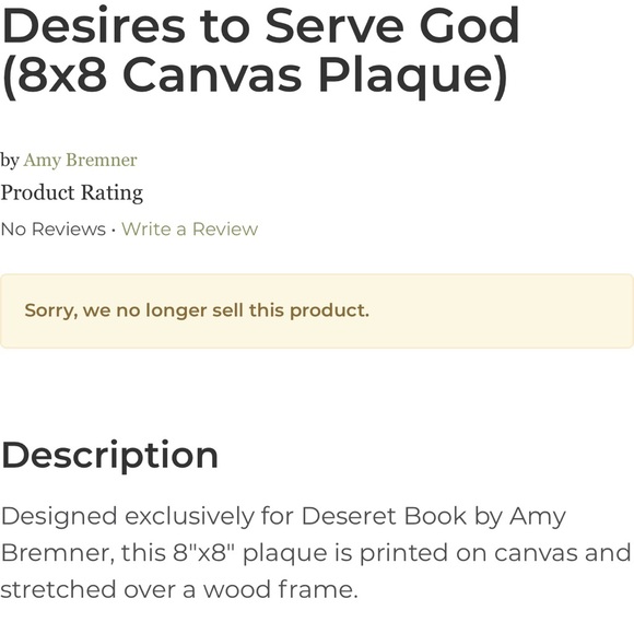 NWOT LDS Wall Hangings: SLC Temple, I Child of God - Picture 12 of 12